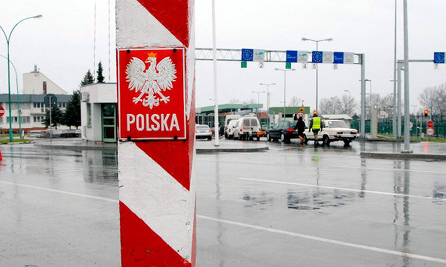 Пункт пропуска на границе с Польшей
