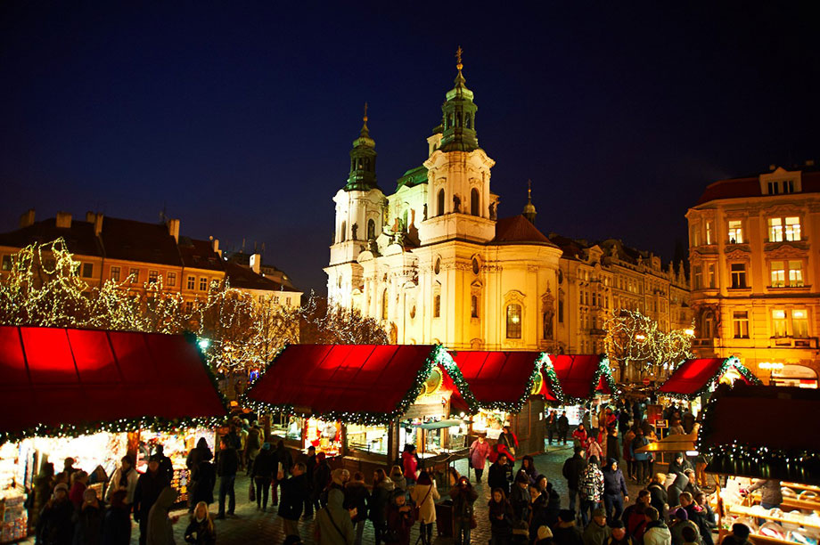 Прага в Рождество