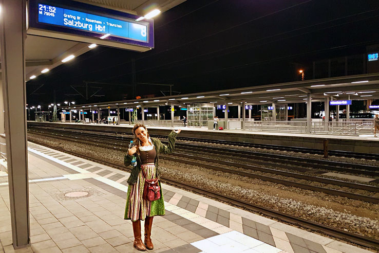 Блогер Amandine из Берлина - "Обратно в Зальцбург"